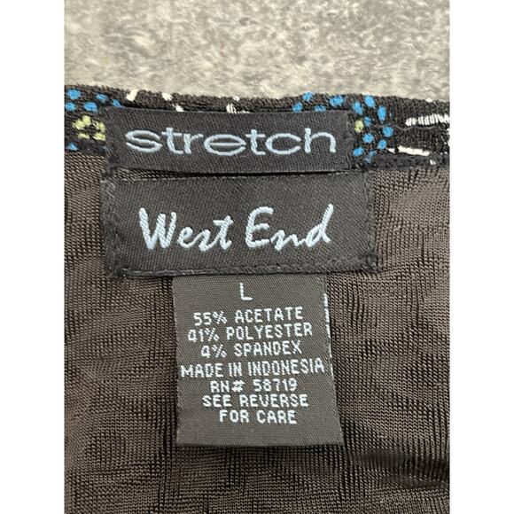 West End Whimsigoth Open Cardigan Womens L Stretchy Embellished Dark Romance Art - Picture 4 of 7